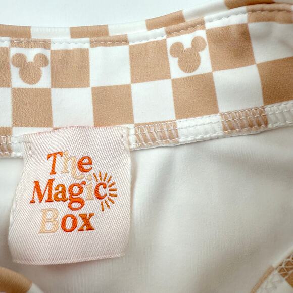 The Magic Box Disney Inspired Mickey Check Zip Dress - Picture 4 of 6